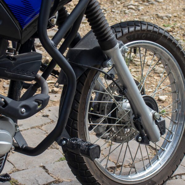 PROTETOR CARENAGEM C/PEDAL. CROSSER 150 2014 E/D PRETO FOS. - Imagem 6