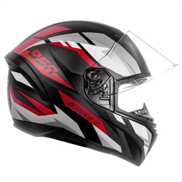 CAPACETE SPIKE II PRETO FOSCO/VERMELHO -60 - Imagem 3