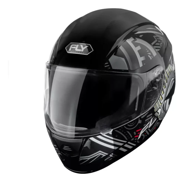 CAPACETE F-9 HG MOTOR PRETO/GRAFITE -60 - Imagem 5