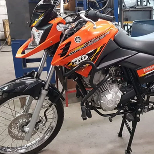 PROTETOR CARENAGEM CROSSER 150 PRETO FOSCO - Imagem 6