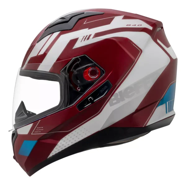 CAPACETE B-40 ESSENCE COM OCULOS VERMELHO-58 - Imagem 2