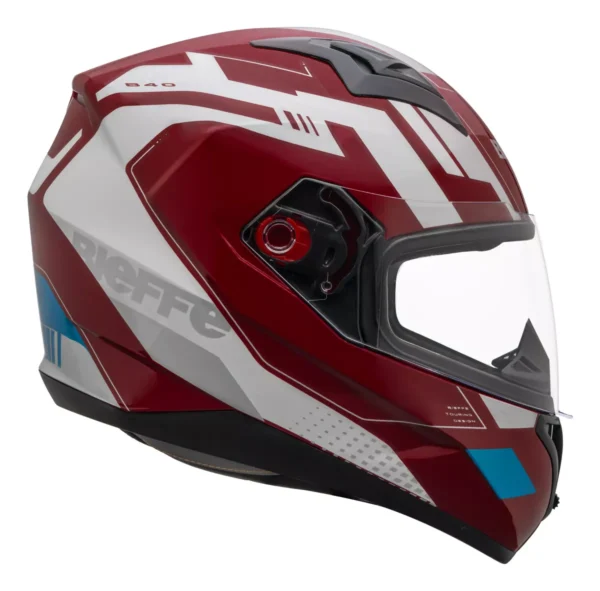 CAPACETE B-40 ESSENCE COM OCULOS VERMELHO-58