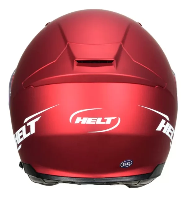 CAPACETE HIPPO GLASS VERMELHO FOSCO COM OCULOS -58 - Imagem 4